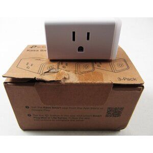 Kasa Smart Plug HS103P3, Smart Home Wi-Fi Outlet
